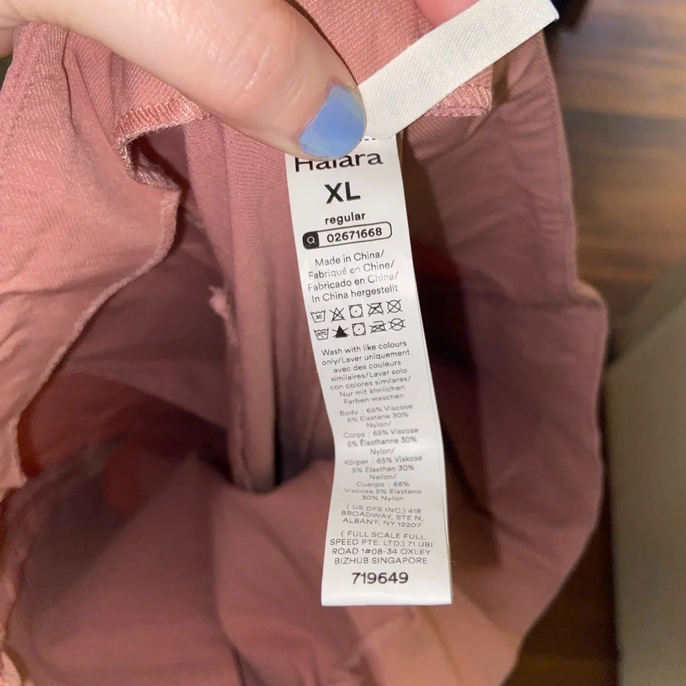 HALARA Dusty Rose Work Pants XL - Picture 5 of 5
